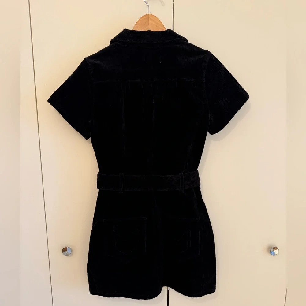 Show Me Your Mumu Outlaw Short Sleeve Belted Mini Dress - Size M - Picture 8 of 11